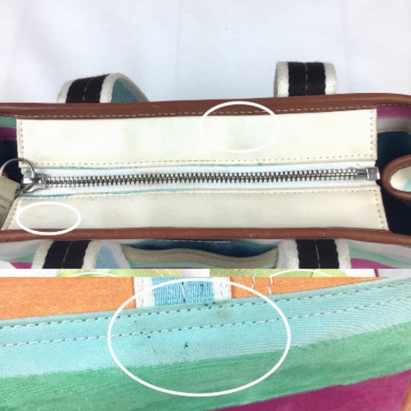 Coach Hampton Watercolor Purse & Wristlet - Picture 6 of 10